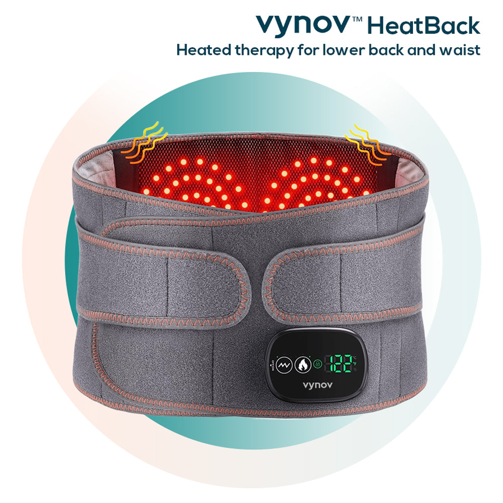 VYNOV™ HeatBack – Heated Back Massager for Posture Support & Pain Relief