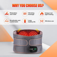 VYNOV™ HeatBack – Heated Back Massager for Posture Support & Pain Relief