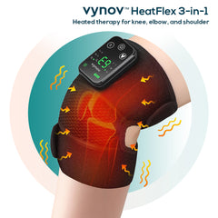 VYNOV™ HeatFlex 3-in-1 – Versatile Heated Massager for Joints, Mobility & Recovery