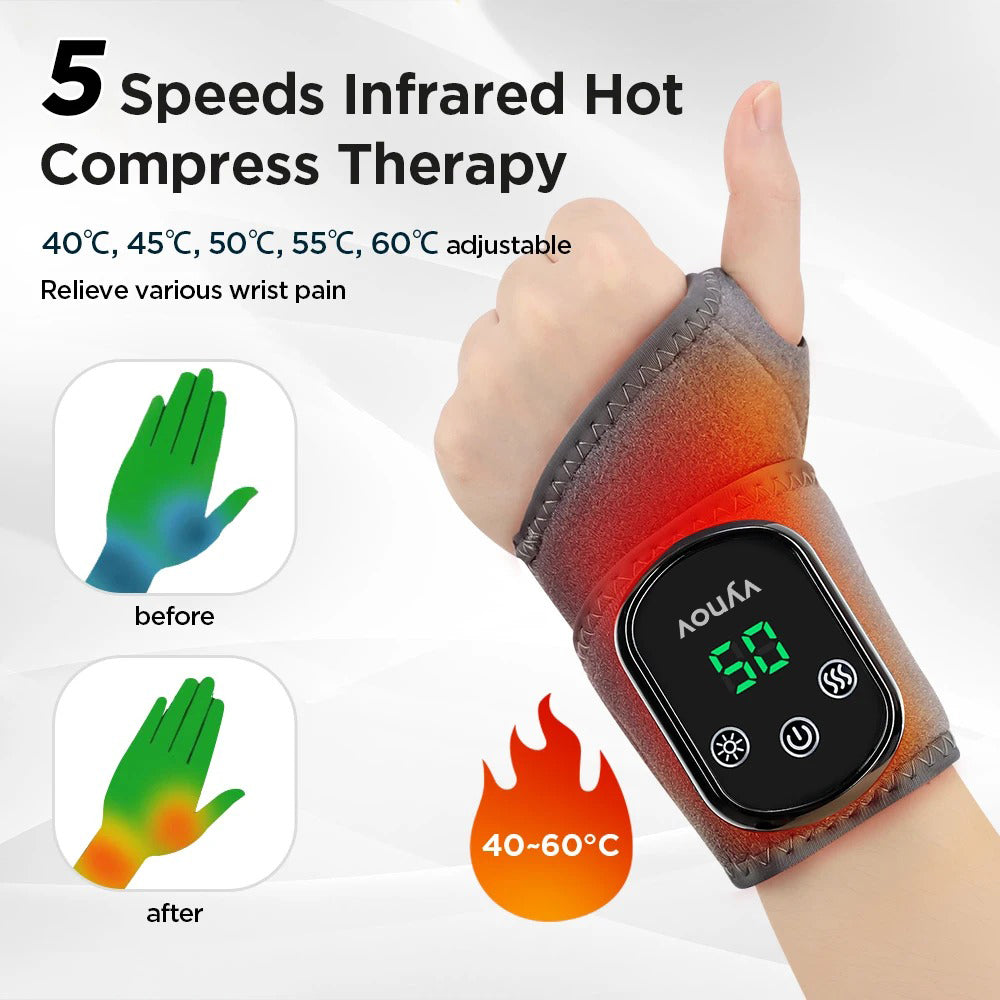 VYNOV™ HeatWrist – Heated Wrist Massager for Flexibility & Joint Comfort